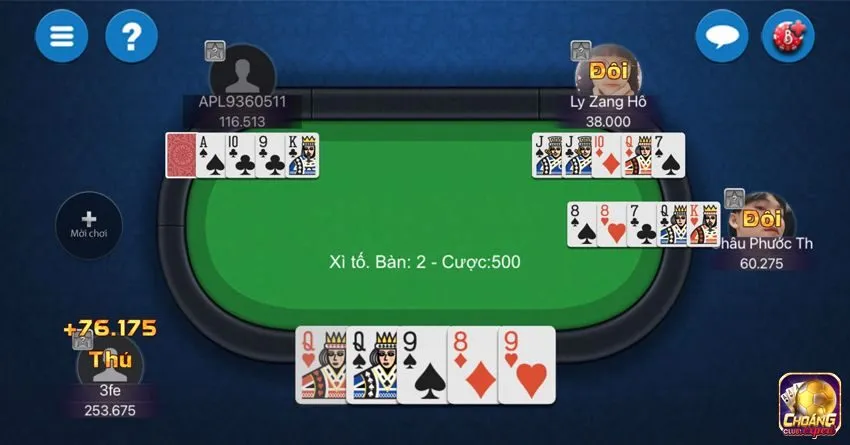 Giới thiệu chung về game bài Xì Tố